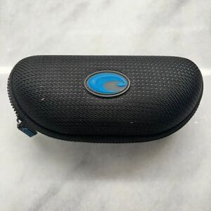 Costa Del Mar Textured Zipper Soft Lined Eyeglass Sunglasses Case Black OS